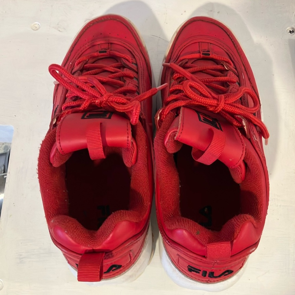 Fila Red Disruptor II Sneakers - Picture 3 of 8